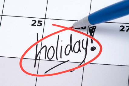 Observed Holidays