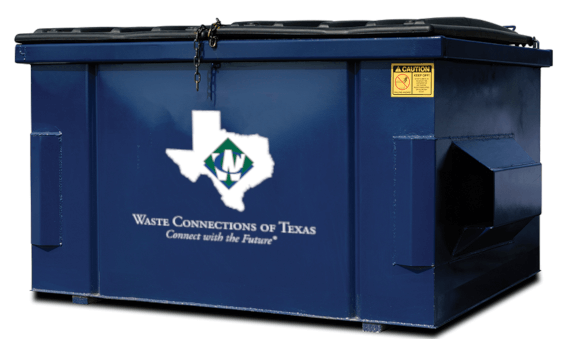 Waste Connetions Of Texas Dumpster