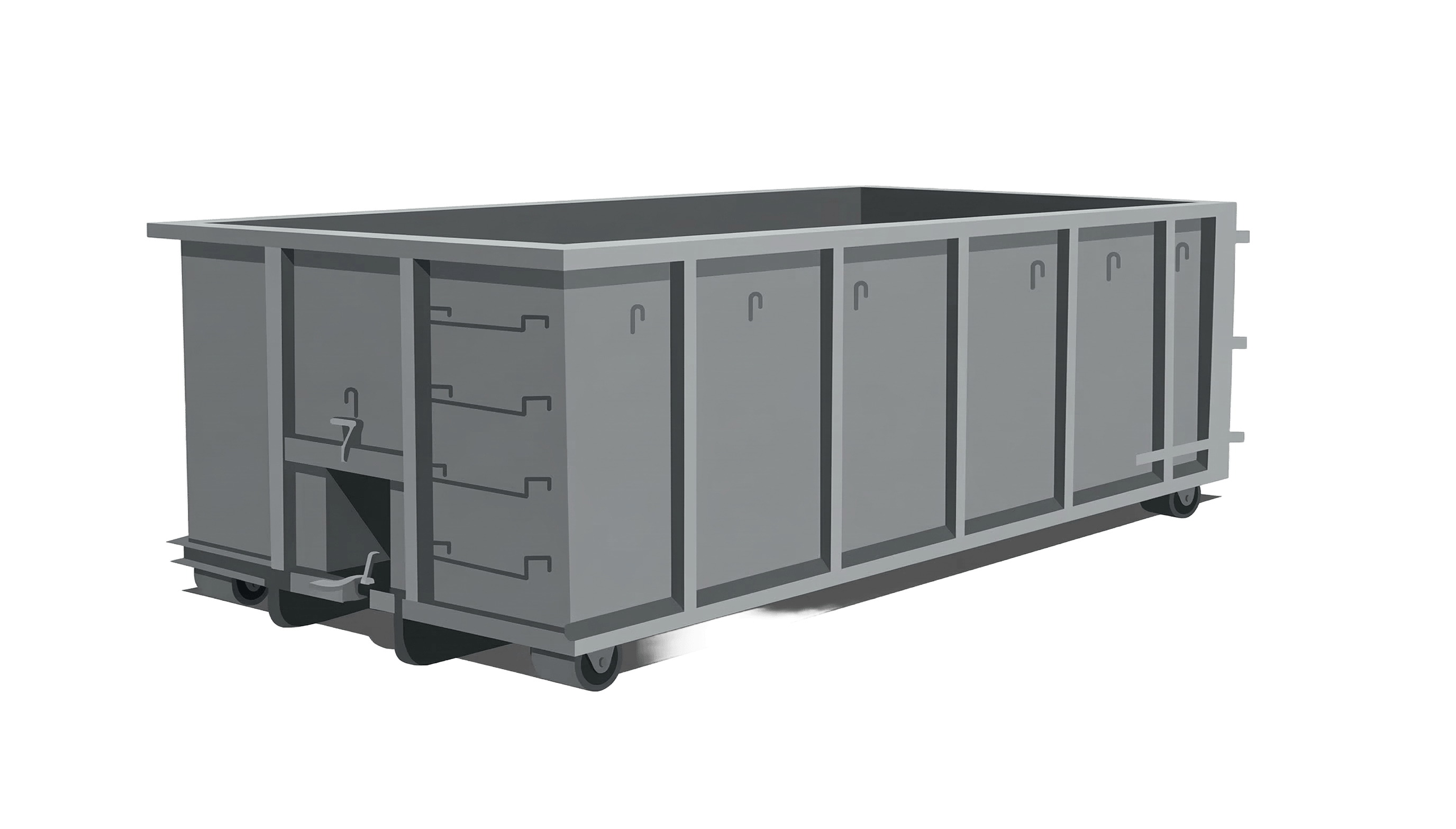 15 Yard Roll Off Container